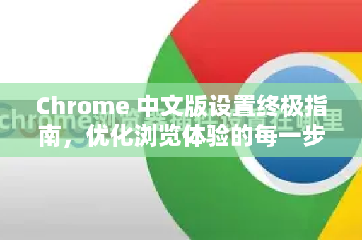 Chrome 中文版设置终极指南，优化浏览体验的每一步
