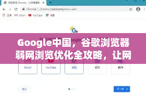Google中国，谷歌浏览器弱网浏览优化全攻略，让网络不佳时依然流畅