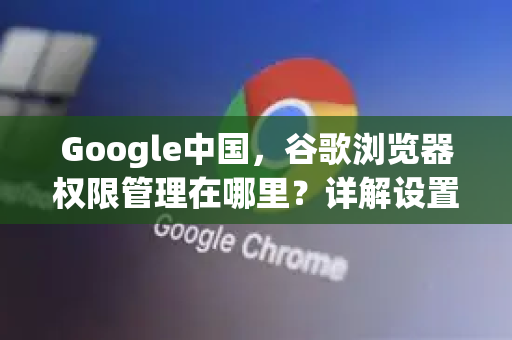 Google中国，谷歌浏览器权限管理在哪里？详解设置步骤与常见问题
