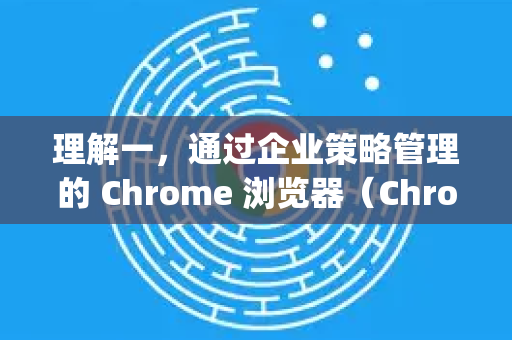 理解一，通过企业策略管理的 Chrome 浏览器（Chrome Enterprise）