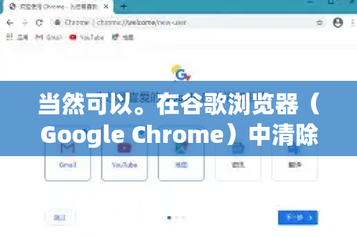 当然可以。在谷歌浏览器（Google Chrome）中清除 Cookie 有多种方式，从清除全部到针对特定网站，以下是详细的步骤指南
