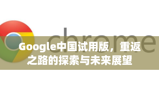 Google中国试用版，重返之路的探索与未来展望-第1张图片-Google中文下载 - 轻松获取安全快速的浏览器体验