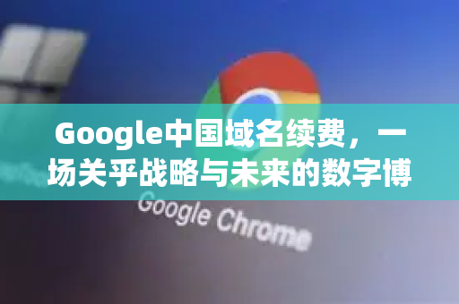 Google中国域名续费，一场关乎战略与未来的数字博弈-第1张图片-Google中文下载 - 轻松获取安全快速的浏览器体验
