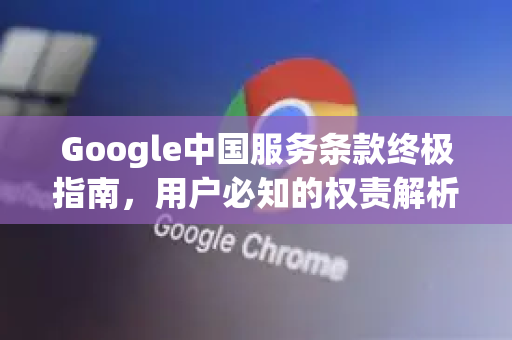 Google中国服务条款终极指南，用户必知的权责解析
